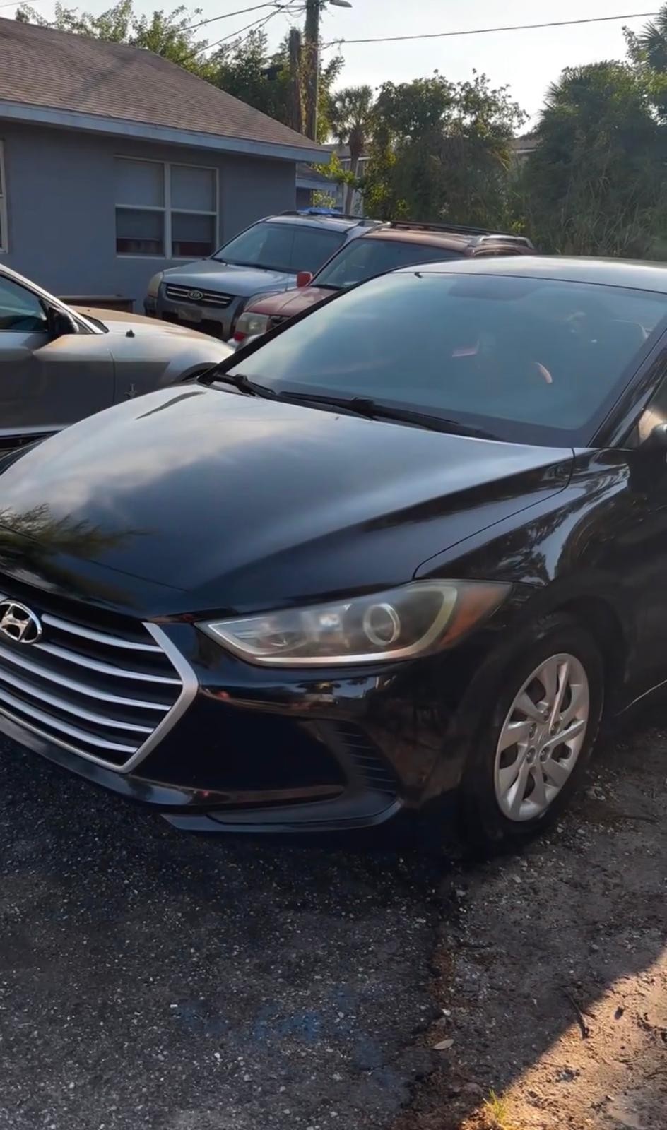 Recently detailed vehicle