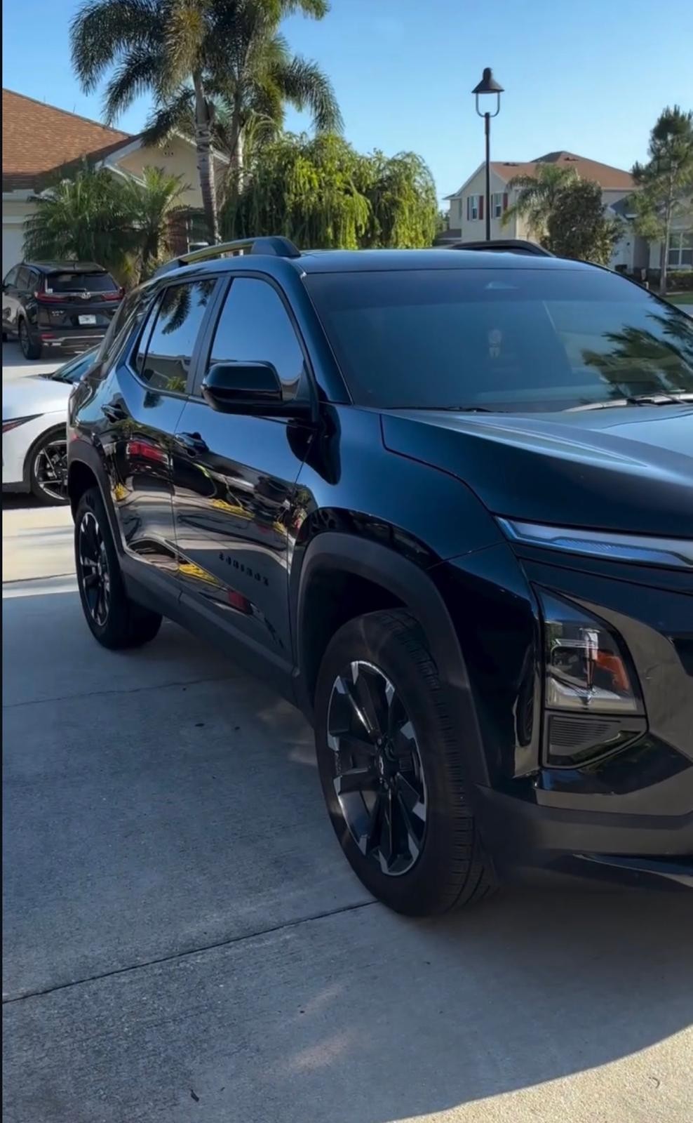Black SUV detailed